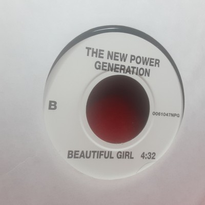 The New Power Generation   Get Wild - 7'' Jukebox White Label Cat no 0061047NPG