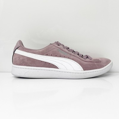

Puma Womens Vikky 370204 01 Purple Повседневная обувь Кроссовки Размер 6.5, Фиолетовый, Vikky