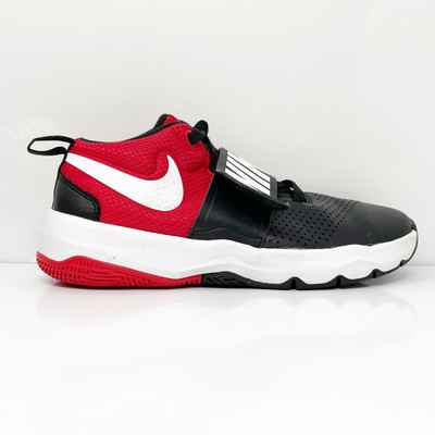 

Nike Boys Team Hustle D8 881941-004 Черные баскетбольные кроссовки, размер 5 лет, Черный, Team Hustle D8
