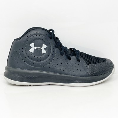 

Кроссовки Under Armour Boys Jet 2019 3022122-001 Черные баскетбольные кроссовки Размер 3Y, Черный, Jet 2019