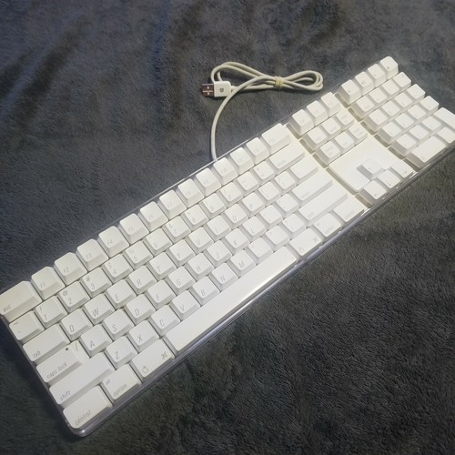 Genuine Apple USB Wired Keyboard w/ 2 USB Ports & Numeric