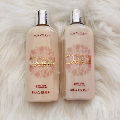 New~2 Melaleuca Sun Valley Vanilla Orchid Body Lotion 8 oz Each Retired
