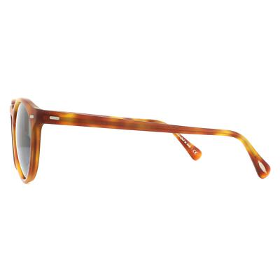 Pre-owned Oliver Peoples Sunglasses Gregory Peck Ov5217s 1483r8 Lbr Indigo Photochromic In Brown