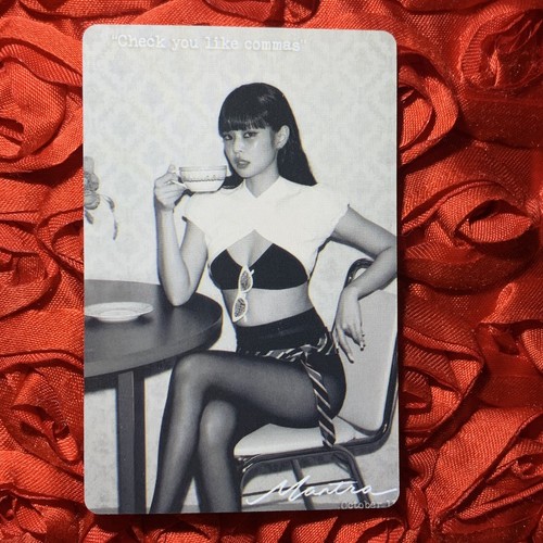 BLACKPINK - BLACKPINK ジェニ ソロ MANTRA サノク トレカ セット JENNIE MANTRA SET KPOP Girl Photo Card SOLO Black Pink Black