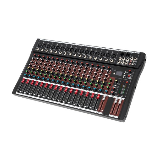 ::Professional 16 Channels Bluetooth Line Live Mixing Studio Audio Sound Mixer USB