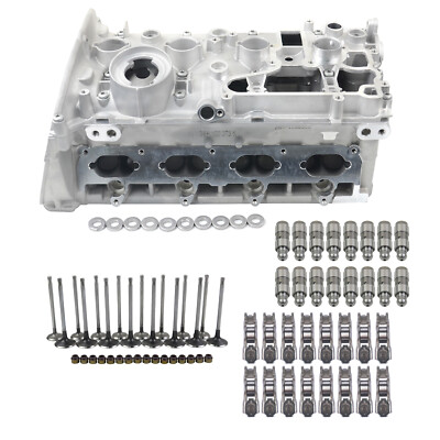 Cylinder Head & Arms & Lifters & Valves For Audi VW 2.0T A4 GTI Jetta 06H103063F