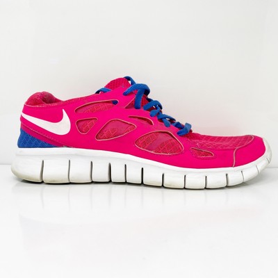 

Nike Womens Free Run Plus 2 443816-614 Розовые кроссовки для бега, размер 7, Розовый, Free Run Plus 2