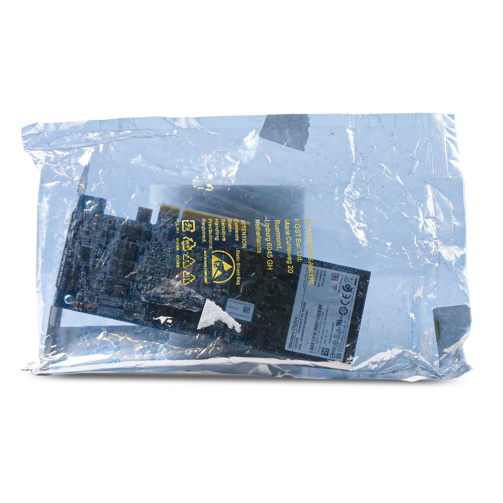 WD ME200 1.24TB HUSMR7616BHP3M1 0TS1912 PCIe Gen 3.0 x8 8GB/s NVMe HHHL AIC SSD