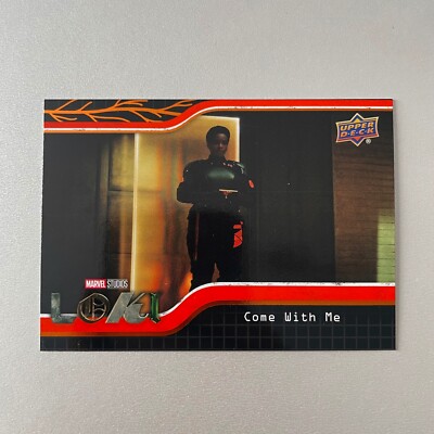 2023 Upper Deck Marvel Loki Season 1 #51 Come With Me Orange