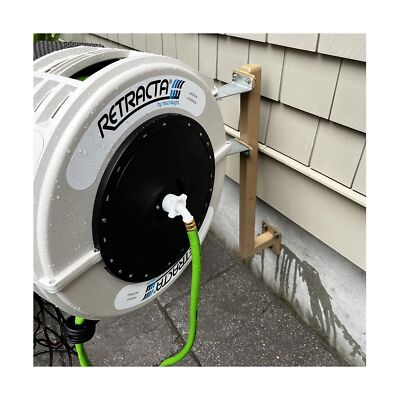 Retractable 82ft Garden Hose Reel, Heavy Duty Australian Industrial-Designed ...