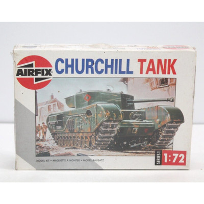 Airfix Churchill Tank 1:72 Plastic Model Kit 01304 New Sealed