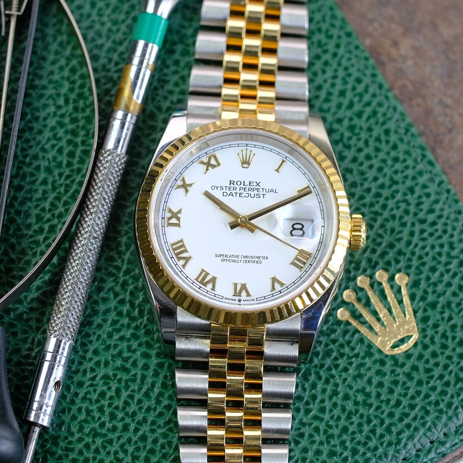 だいごろう Rolex Datejust 16263 Champagne Dial 36mm 18K YG Thunderbird