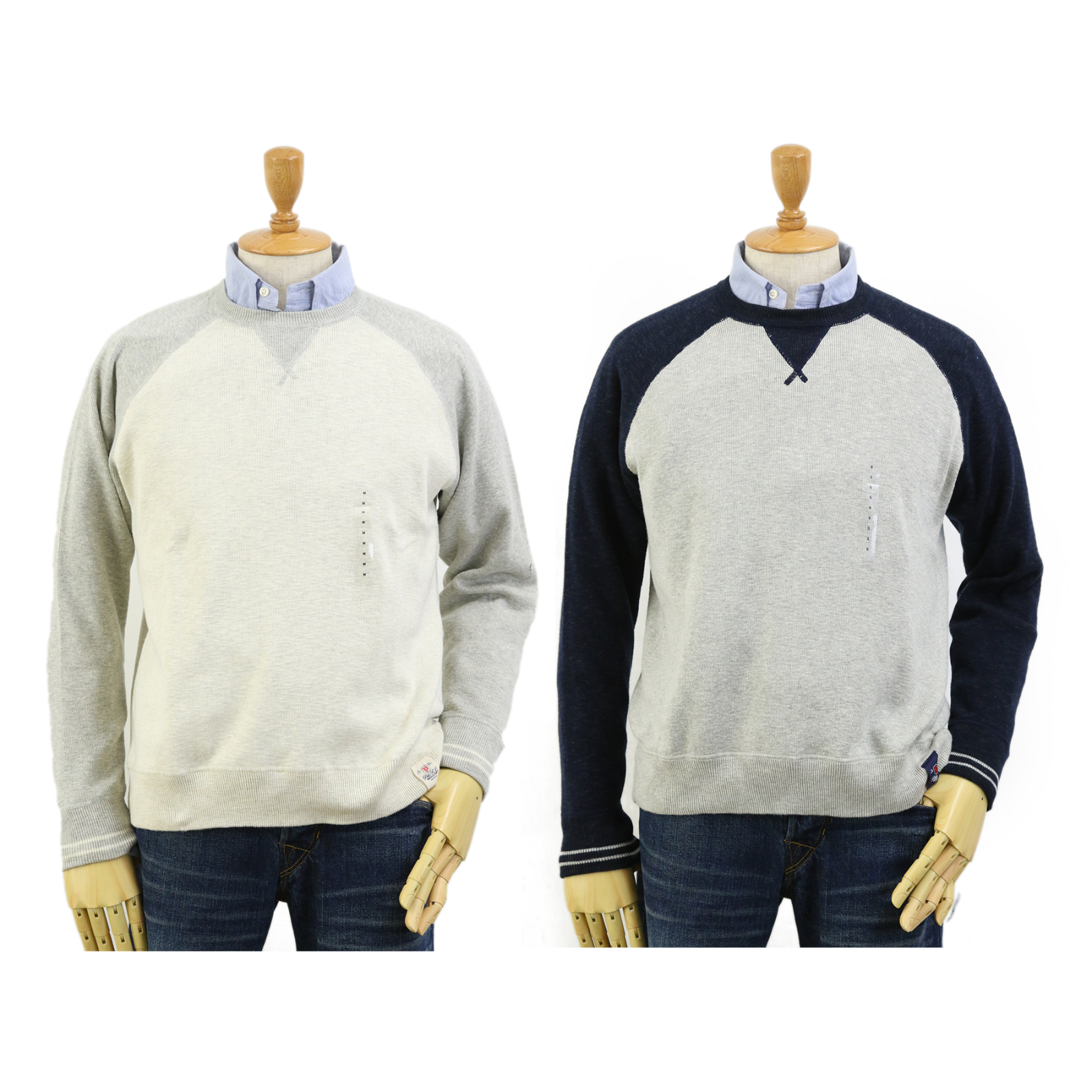 

Двухцветный пуловер Polo Ralph Lauren Crew Толстовки с V-образным вырезом, Пони, 2 цвета