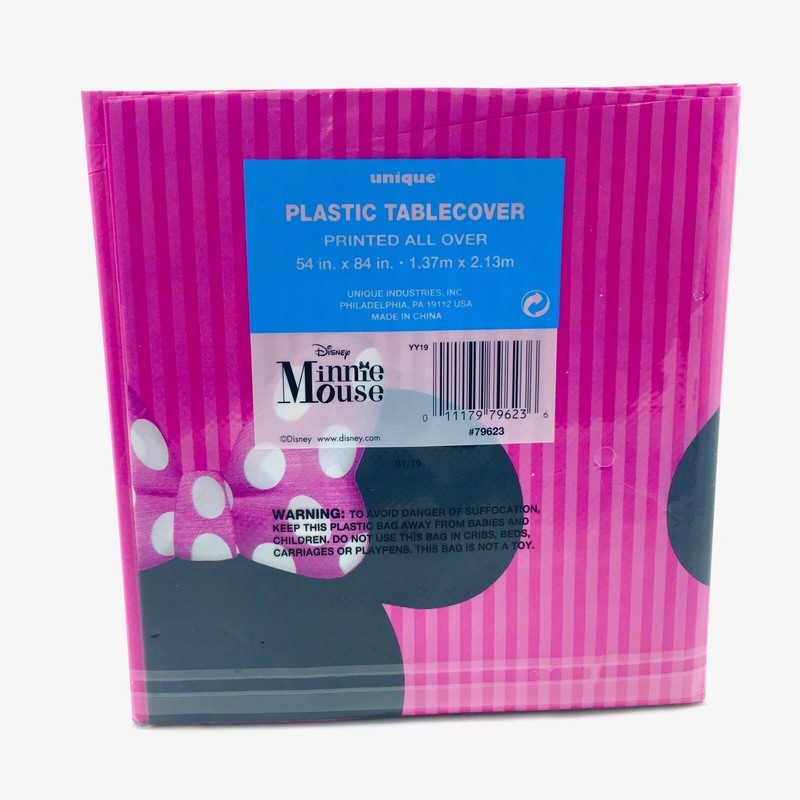 Disney Minnie Mouse Classic Table Cover Party Decoration NEW