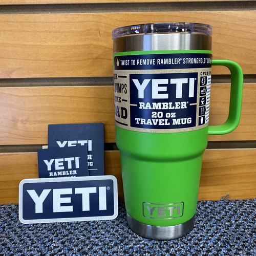 Seyberts Yeti 20 oz Travel Mug W/ Stronghold Lid - Green