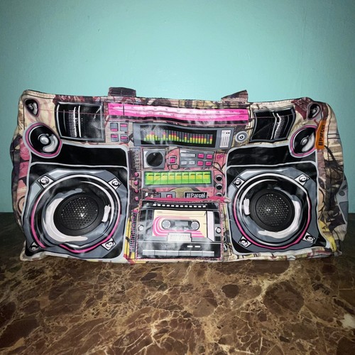 LOOP NYC III Parcel Audio Couture Boombox Cassette Radio Shoulder Tote Bag