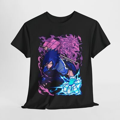 Sasuke Uchiha Shirt Naruto Shippuden Madara Itachi Anime Style Tee T-Shirt