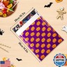 TONESPAC 100 Pack Halloween 3.15Mil Poly Mailers 10X13 Poly Shipping Bags Waterproof and Tear-Resistant for Gift Giving Small Business Clothing, Self-Sealing Shipping Envelopes (Pumpkins, 10x13 inch)
