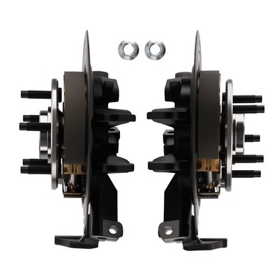 Rear Steering Knuckle Hub for Ford Explorer 02-05 698013 698012 Cast Iron Pair