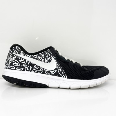 Nike Boys Experience 5 Print 844988-001 Черные кроссовки для бега, размер 7 лет, Черный, Experience 5 Print