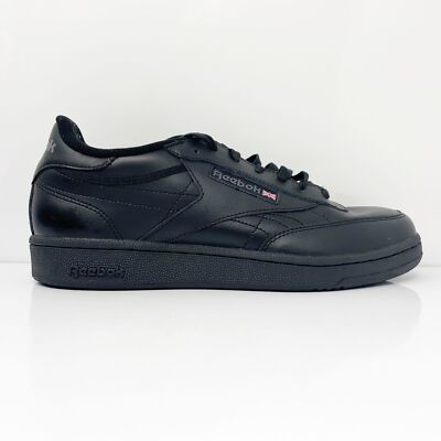 

Reebok Mens Club C V61892 Черная повседневная обувь Кроссовки Размер 10 4E, Черный, Club C