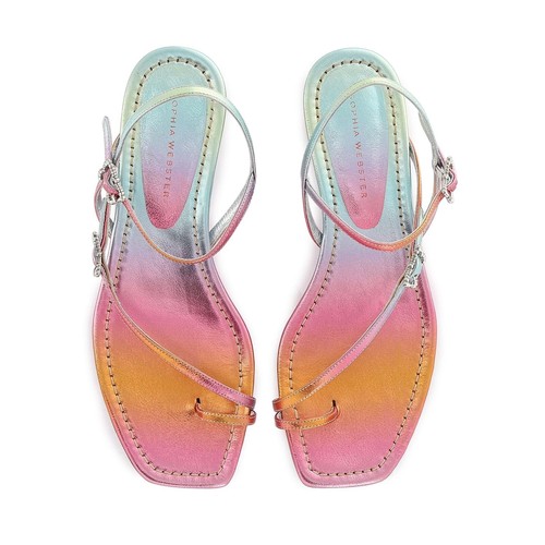 【関税込み】Sophia Webster グリーン Venus ヒールサンダル Sophia Webster Green Venus Heeled Sandal for Women