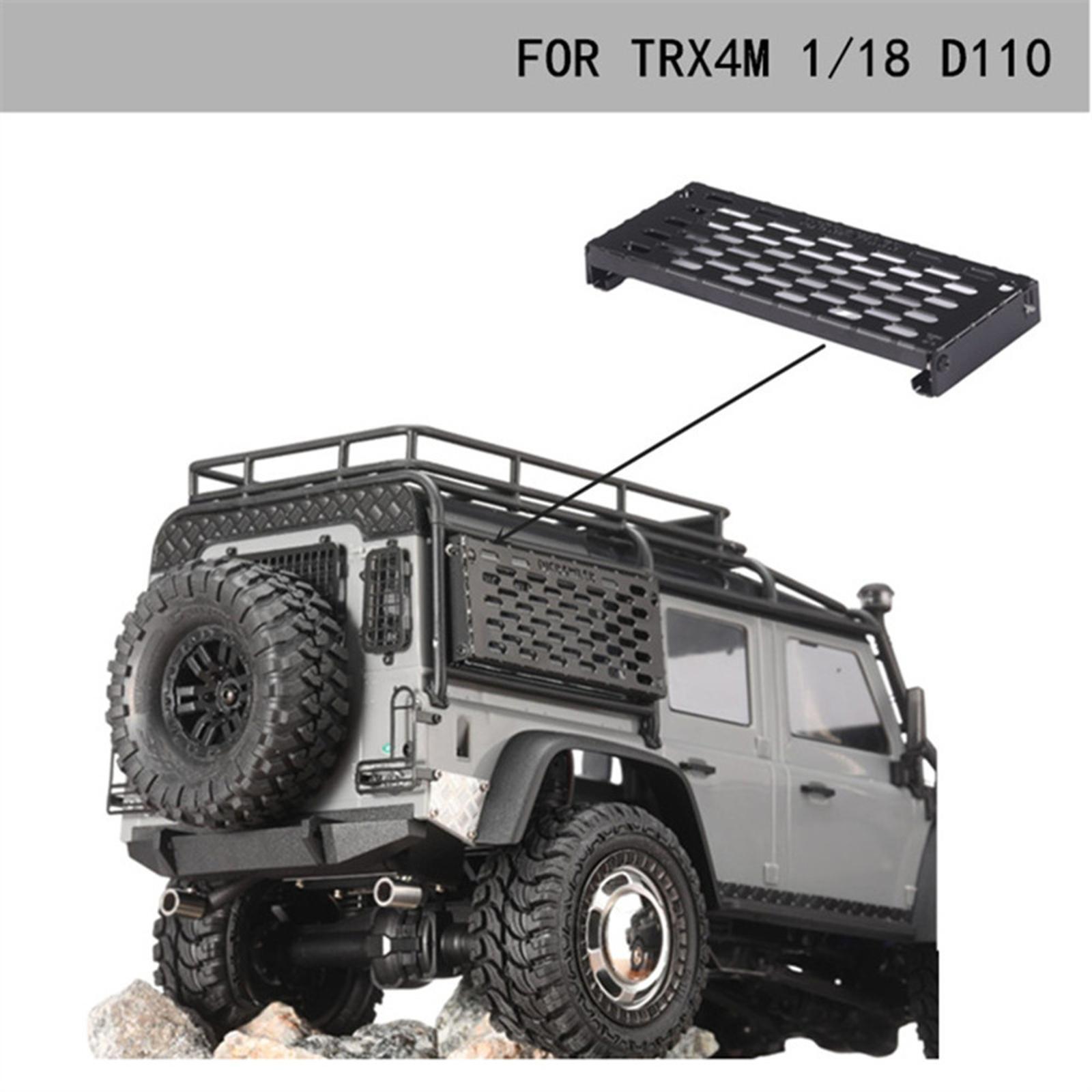 Steel Folding Camping Table Kit For Traxxas TRX4-M Defender D110 1/18 RC Car