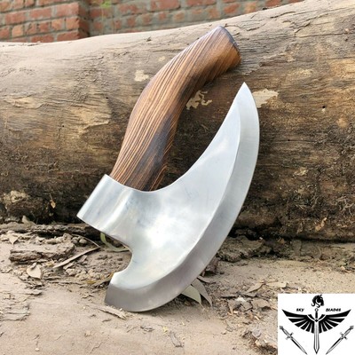 Pizza axe, cutter, BBQ axe, meat chopper, butchers axe, meat cleaver Chef gift