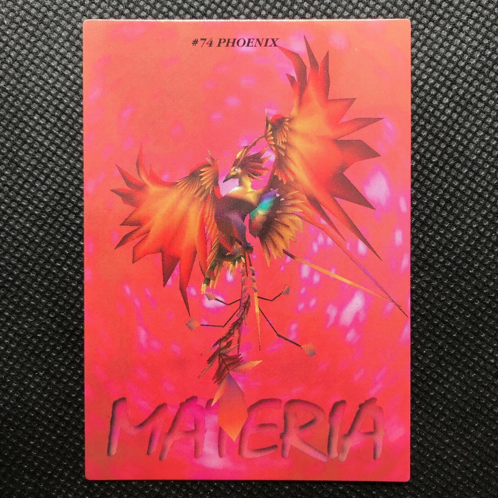 Phoenix #74 Final Fantasy VII FF7 Made In Japan 1997