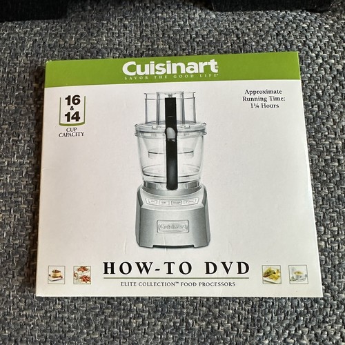 Cuisinart Food Processor 6 PCS Attachment Kit, Blades Discs & Case FP16/14BKSC