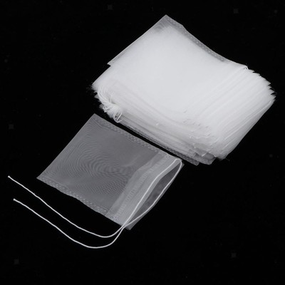 50PCS Disposable Tea Filter Bags Tea infusers Drawstring