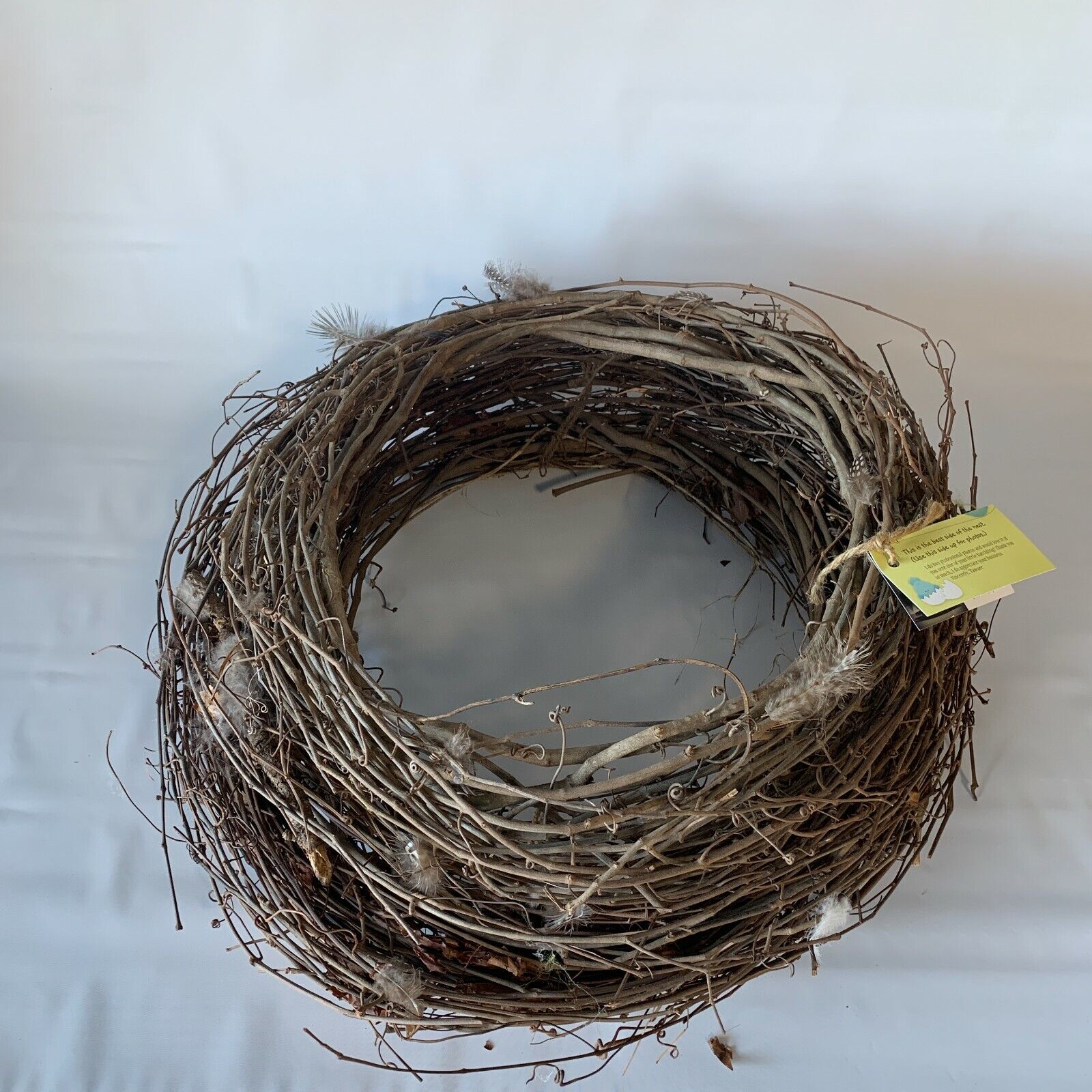 Twig Newborn Baby Nest Feathers Photography Props Photographer...