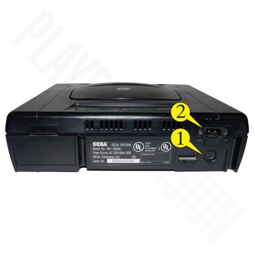 Brand NEW Sega Saturn AV + AC Cable Power Cord RCA Console System Hookups Bundle