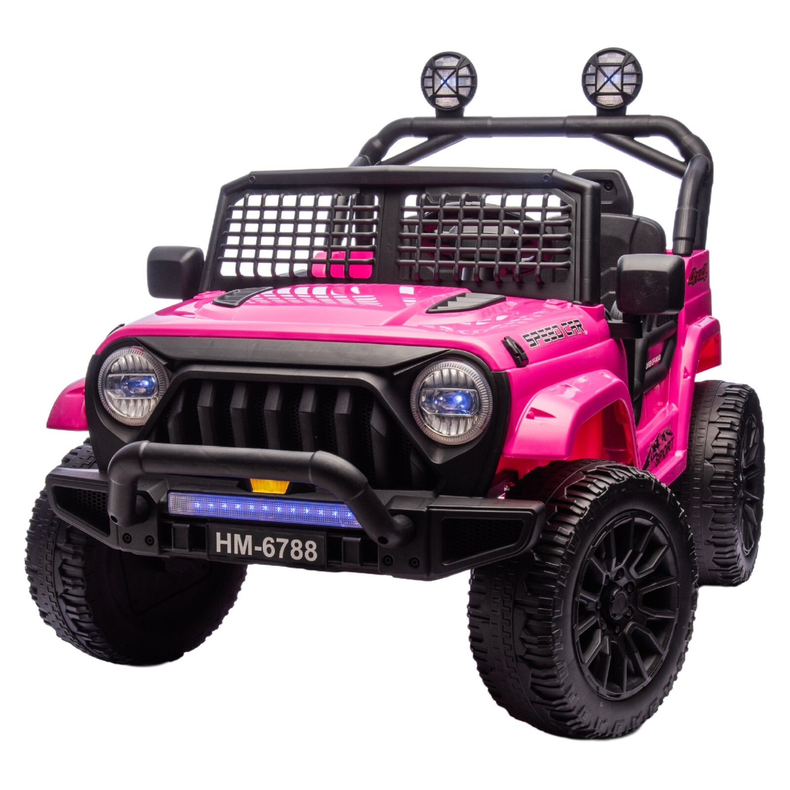 24V Kids Electric Jeep 2 Seater Ride on Toy 6mph Battery