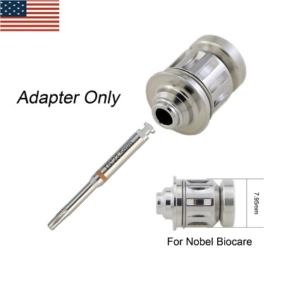 Implant Torque Wrench Adapter Nobel Biocare 8mm Handle for Machine Instruments