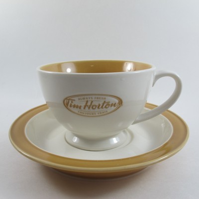 Tim Hortons Tea Coffee Cup Saucer Always Fresh Collectibleのebay公認海外通販 セカイモン