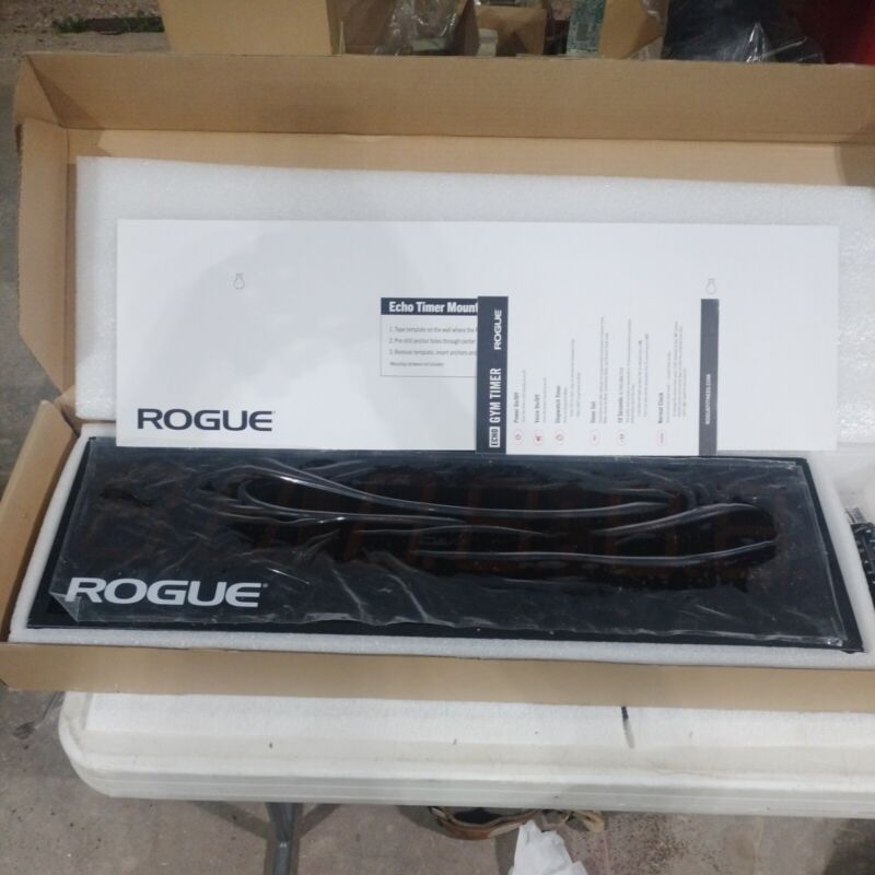 NEW ROGUE GYM TIMER-NEVER USED-AWESOME WORKOUT TOOL-FAST SHIPPING 