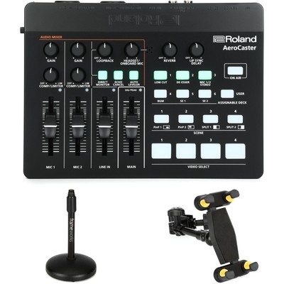 Roland VRC-01 AeroCaster with Tablet Holder and Stand