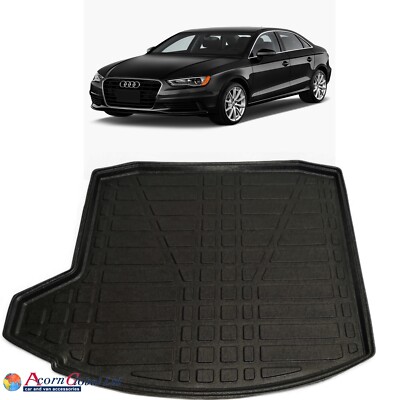 Audi A3 saloon Tailored Boot Mat boot tidy dog protector pet carpet liner 2012-