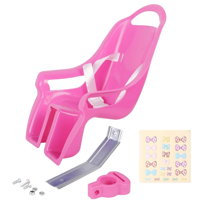 Dolls Bike Seat For Kids Bike Seat Post Doll Seat With Decorate Stickers KIT