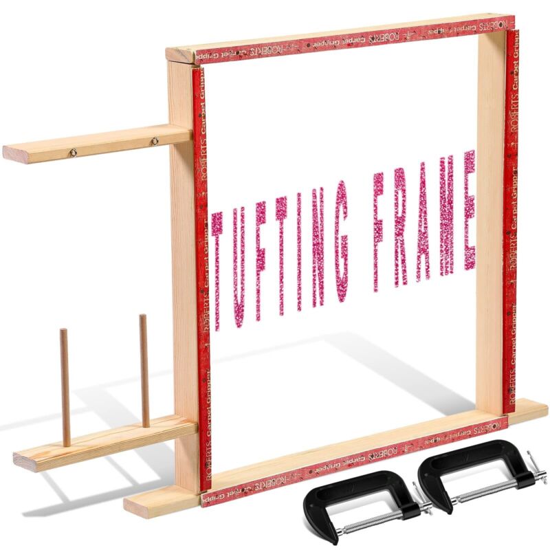 Rug Making Frame, Tufting Frame for Rug Making Large Tufting