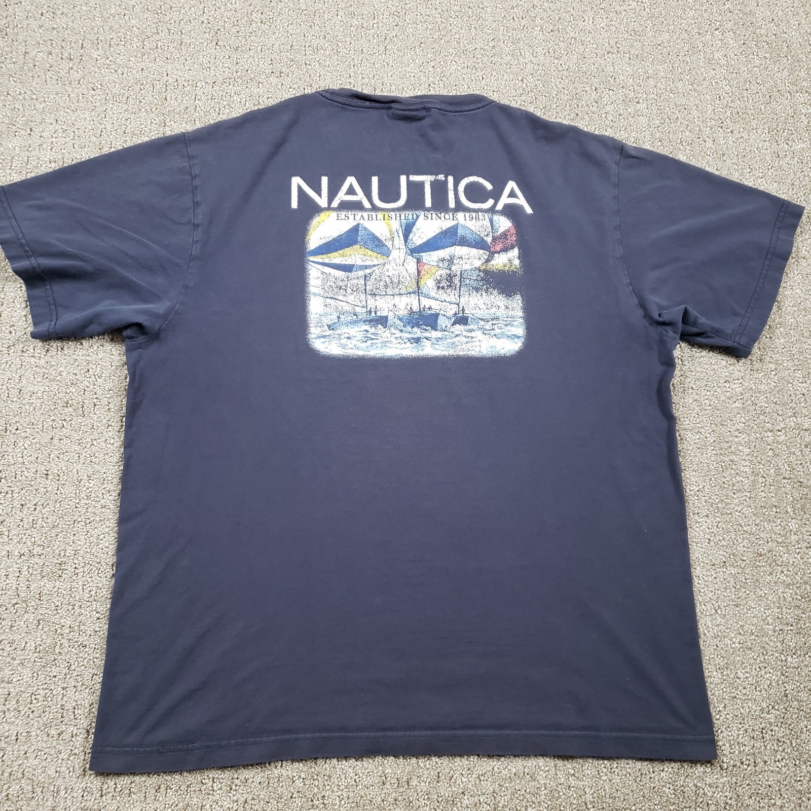 70s French Navy Basque Shirt ⑥ 70s French Navy Basque Shirt ⑥