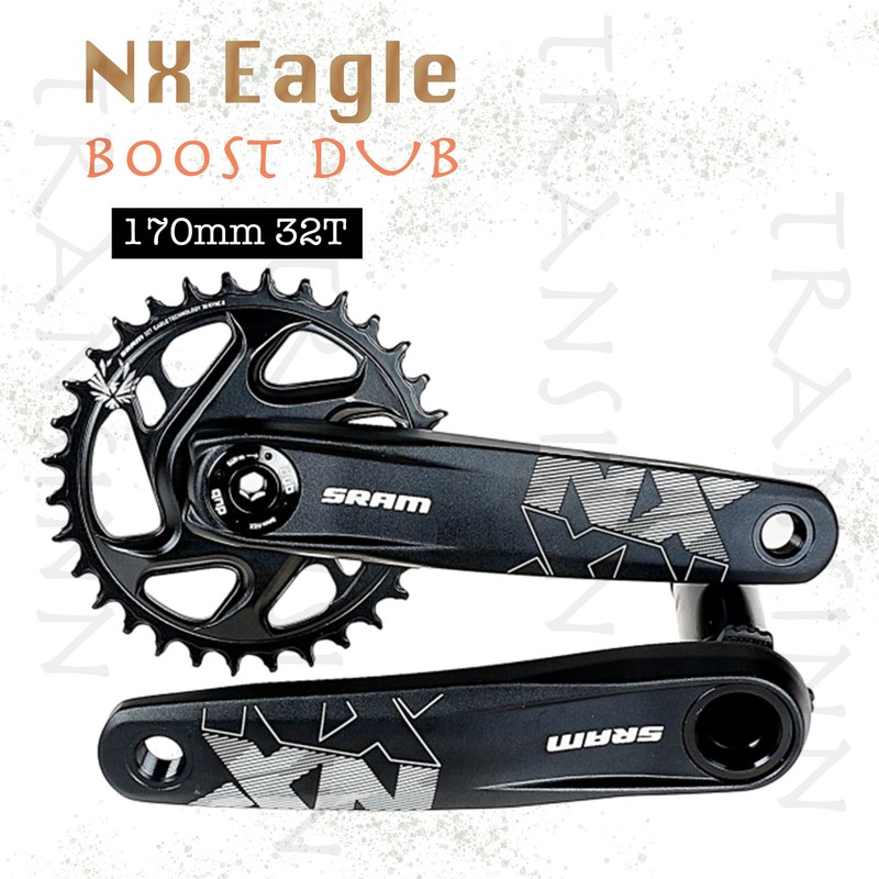 SRAM NX Eagle X-SYNC Crankset Direct Mount 32T 170mm Boost DUB 11/12spd