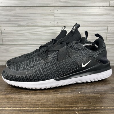 Nike Renew Arena Anthracite Men s Black White Shoes - Men s Size 10.5