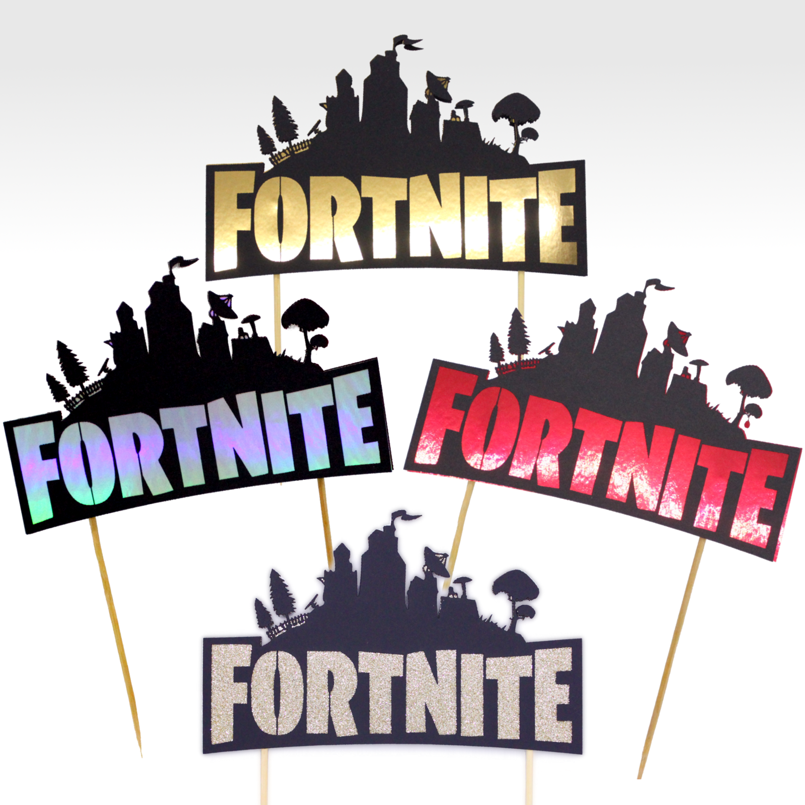 topper na tort ili konditerskoe izdelie handmade laser cut fortnite birthday cake toppe 323483930752 kupit na ebay com ssha s dostavkoj v ukrainu - fortnite laser cut