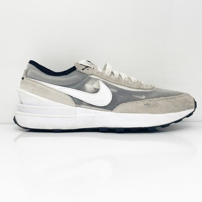 

Nike Boys Waffle One DC0481-100 Серые кроссовки для бега, размер 6 лет, Серый, Waffle One
