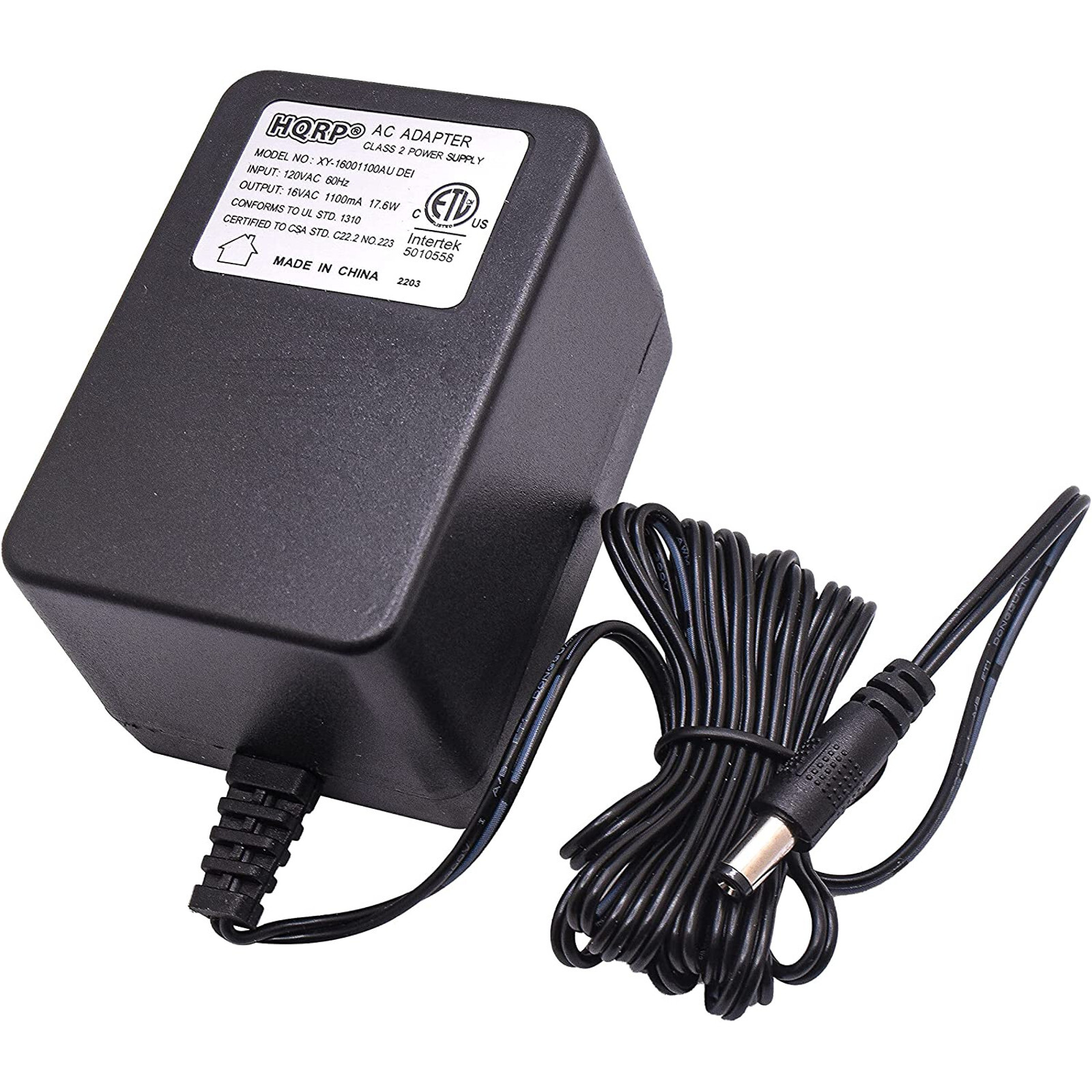 HQRP 16V AC Adapter for Peavey 03013830 00710160 DeltaFex