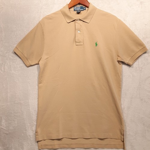 ◆ ◆ South Beige Logo Open Collar Polo Short Sle Light Beige Silk and Cotton Piquet Polo Shirt SS25 32335718