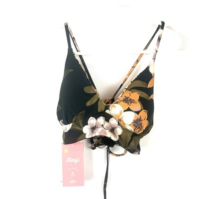 Maaji Womens Aloha Daylight Long Line Triangle Top Medium