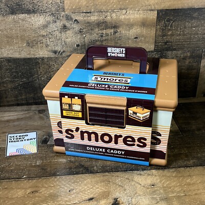 Hershey's Deluxe S'mores Caddy - NEW Storage Container Camping Family Fun Picnic